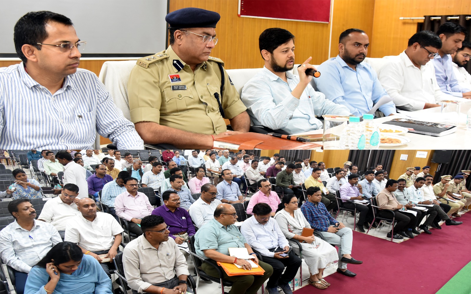 On September 19, entry of heavy vehicles is completely banned inside Durg city. Alternate routes and parking places have been decided for buses and vehicles. Special preparations the traffic police.
