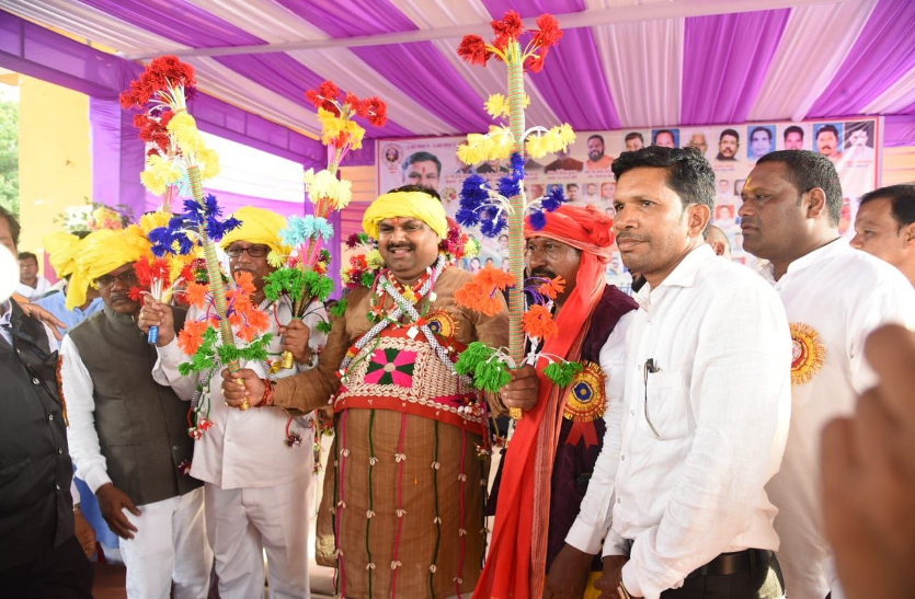 School Education Minister Gajendra Yadav, Chhattisgarh Jheria Yadav Samaj