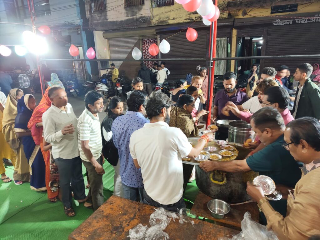 Shri Kaal Bhairav Jayanti was celebrated with great pomp, havan-puja and mahaarti were performed at Shri Satticoura Maa Durga Temple