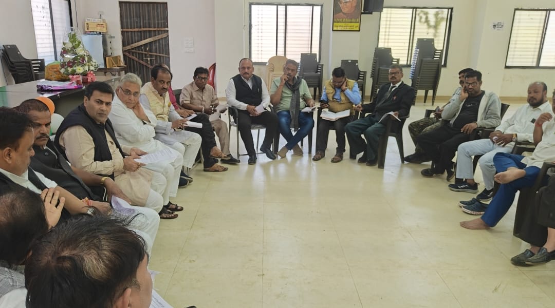 City District Congress Committee Durg called a meeting for SIR and Delhi rally