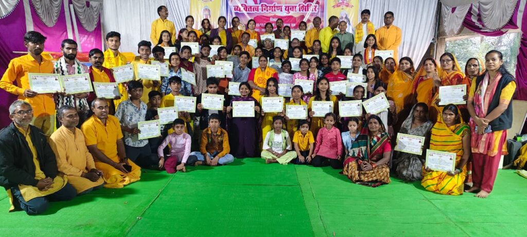 Personality development youth camp Kodiya concluded, 60 children participated in the camp
