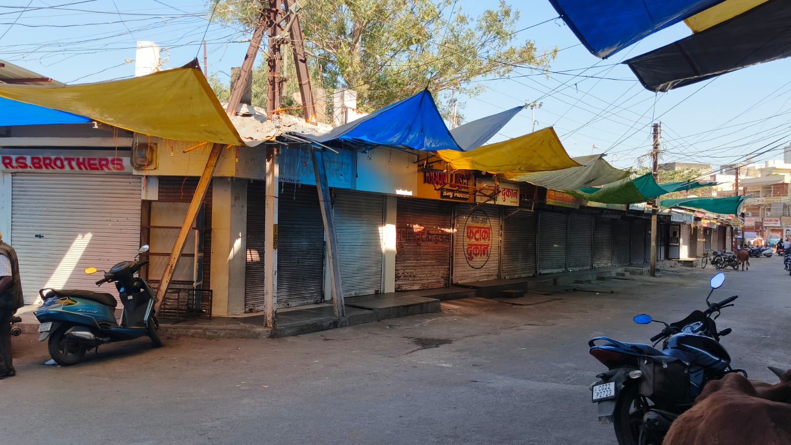 Chhattisgarh Bandh - Due to the uproar over religious conversion in Kanker, Chhattisgarh including Durg is closed.