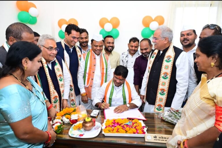 The newly appointed district president should now strengthen the organization and oppose the anti-people policies of the BJP for the public - Bhupesh Baghel