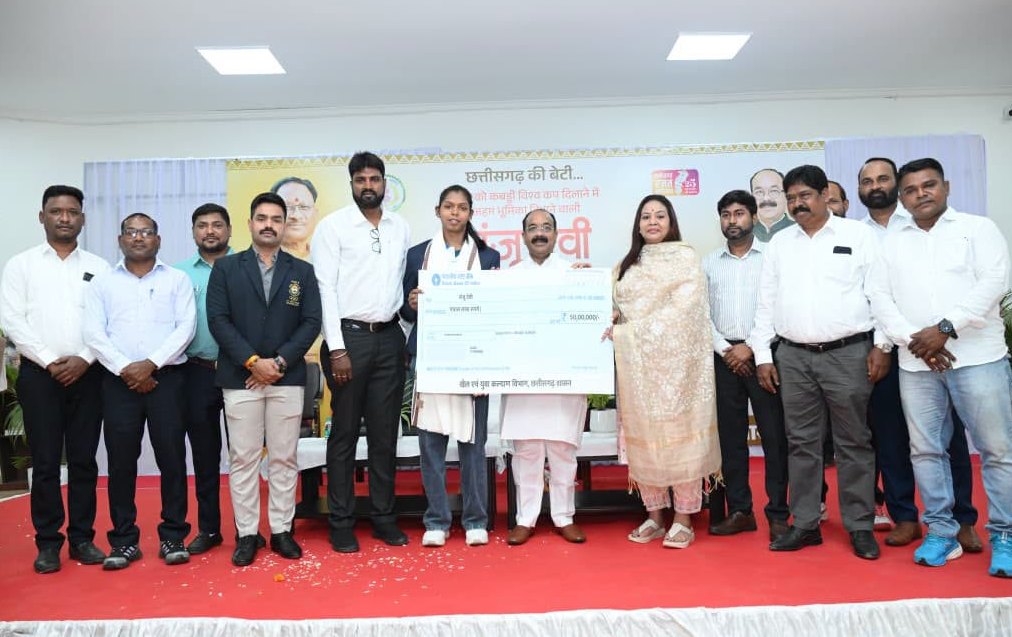 भारत को कबड्डी विश्वकप और एशियन चैंपियन बनाने वाली संजू देवी को 50 लाख की प्रोत्साहन राशि