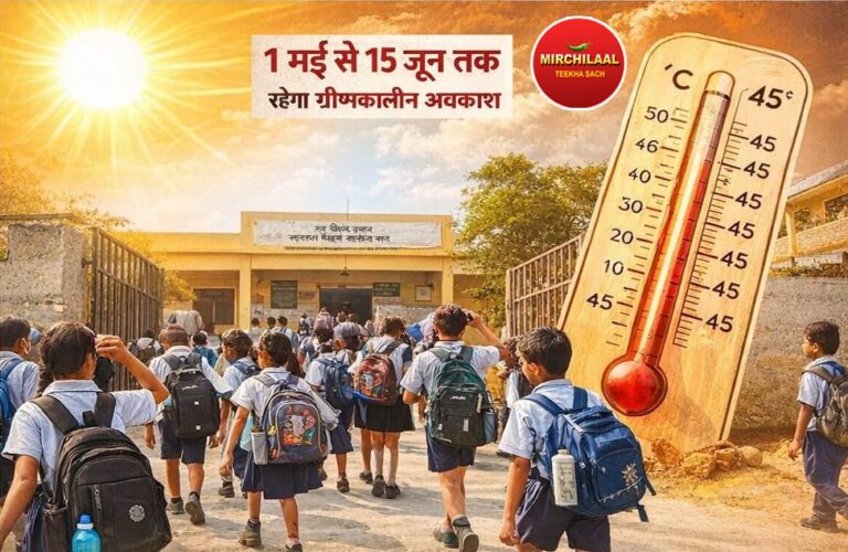 भीषण गर्मी को देखते हुए ग्रीष्मकालीन अवकाश में संशोधन, अब 20 अप्रैल से 15 जून तक रहेगा स्कूलों में अवकाश