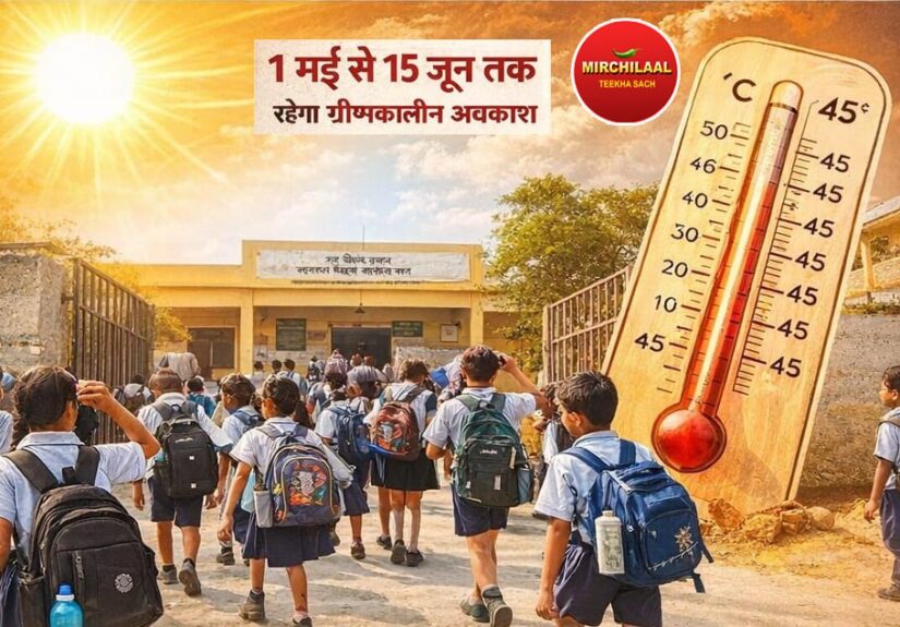 भीषण गर्मी को देखते हुए ग्रीष्मकालीन अवकाश में संशोधन, अब 20 अप्रैल से 15 जून तक रहेगा स्कूलों में अवकाश