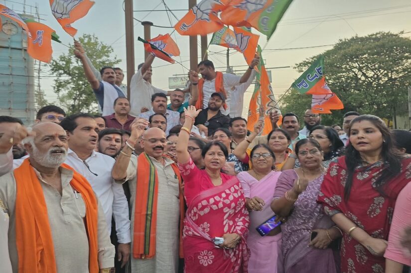 BJP Celebrates in Durg