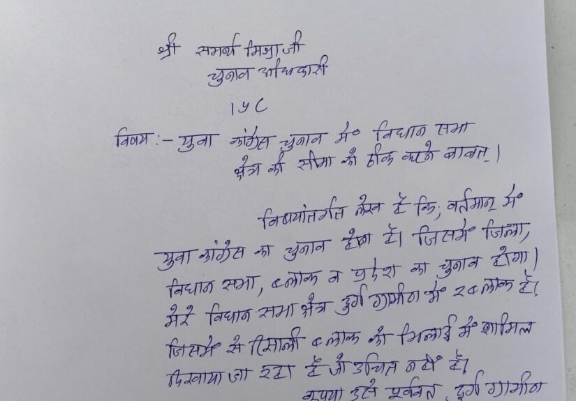 Youth Congress election, युवा कांग्रेस संगठनात्मक चुनाव